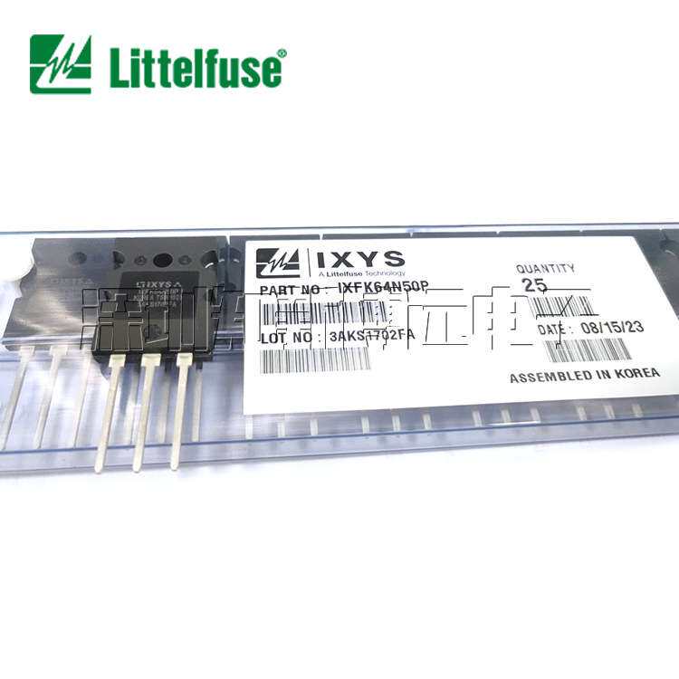 IXFK64N50P力特IXYS大功率MOS场效应管64A 500V N沟道TO3PL三极管