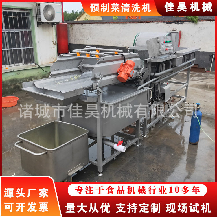 商用果蔬气泡清洗机蔬菜水果净
