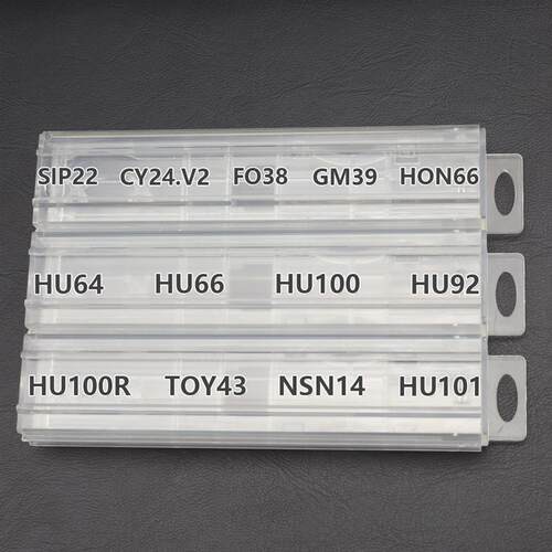 Lishi李氏二合一工具CY24.V2 GM39 NSN14 TOY43 FO38 HON66 HU64