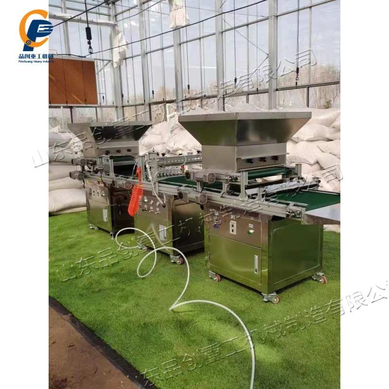 全自动穴盘育苗机 蔬菜花卉育苗设备 铺土压穴播种一体机