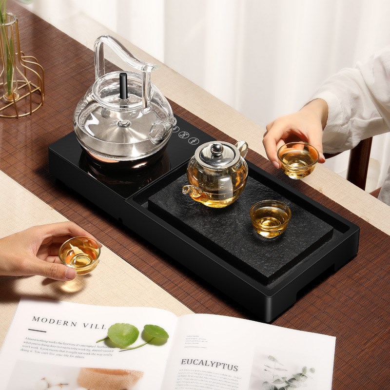 全自动底部上水电茶炉家用迷你y小型泡茶壶小茶盘电茶具自动抽水