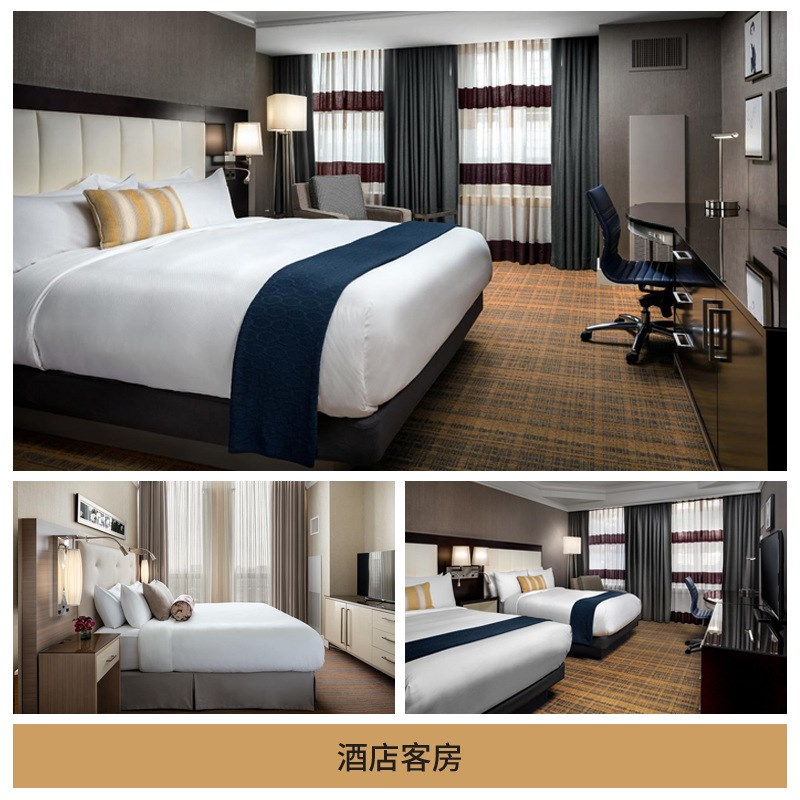 现代简约酒店实木床制作精品酒y店套房全套家具设计新中式家具制