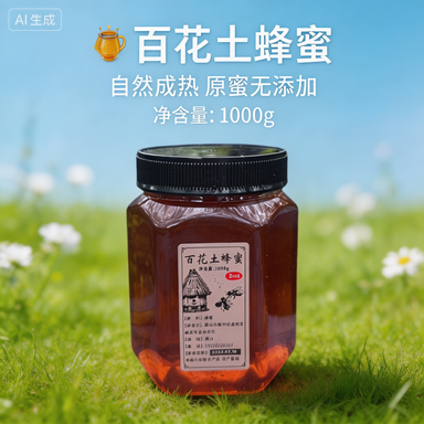 蜂蜜自家养包装蜂巢蜂农安徽深山天然真原蜜百花蜜纯原生态野花纯