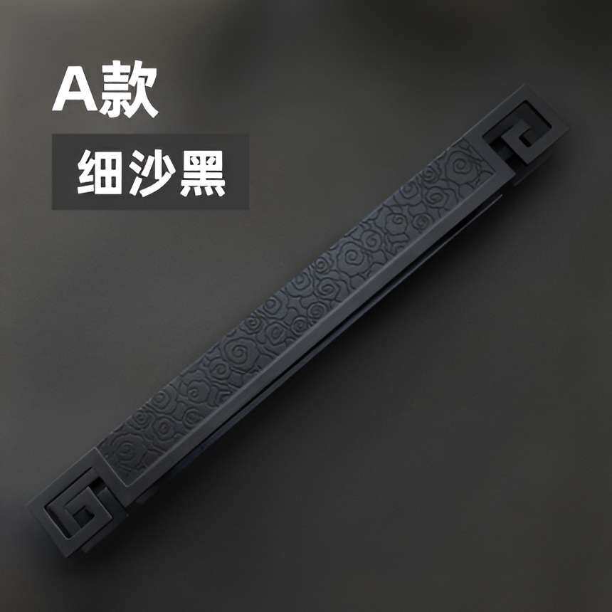 仿古雕刻铝合金门拉手 别墅玻璃木门大门把手 红古铜拉手厂家