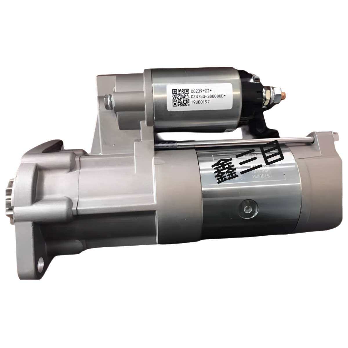 QDJ2610Y起动机YD4BG-E450-12300鲁宇装载机马达YD4R50V1