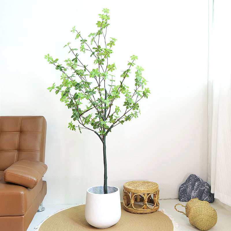 仿真吊钟树客厅大型落地装饰仿真绿植马醉木仿真植物盆栽摆件