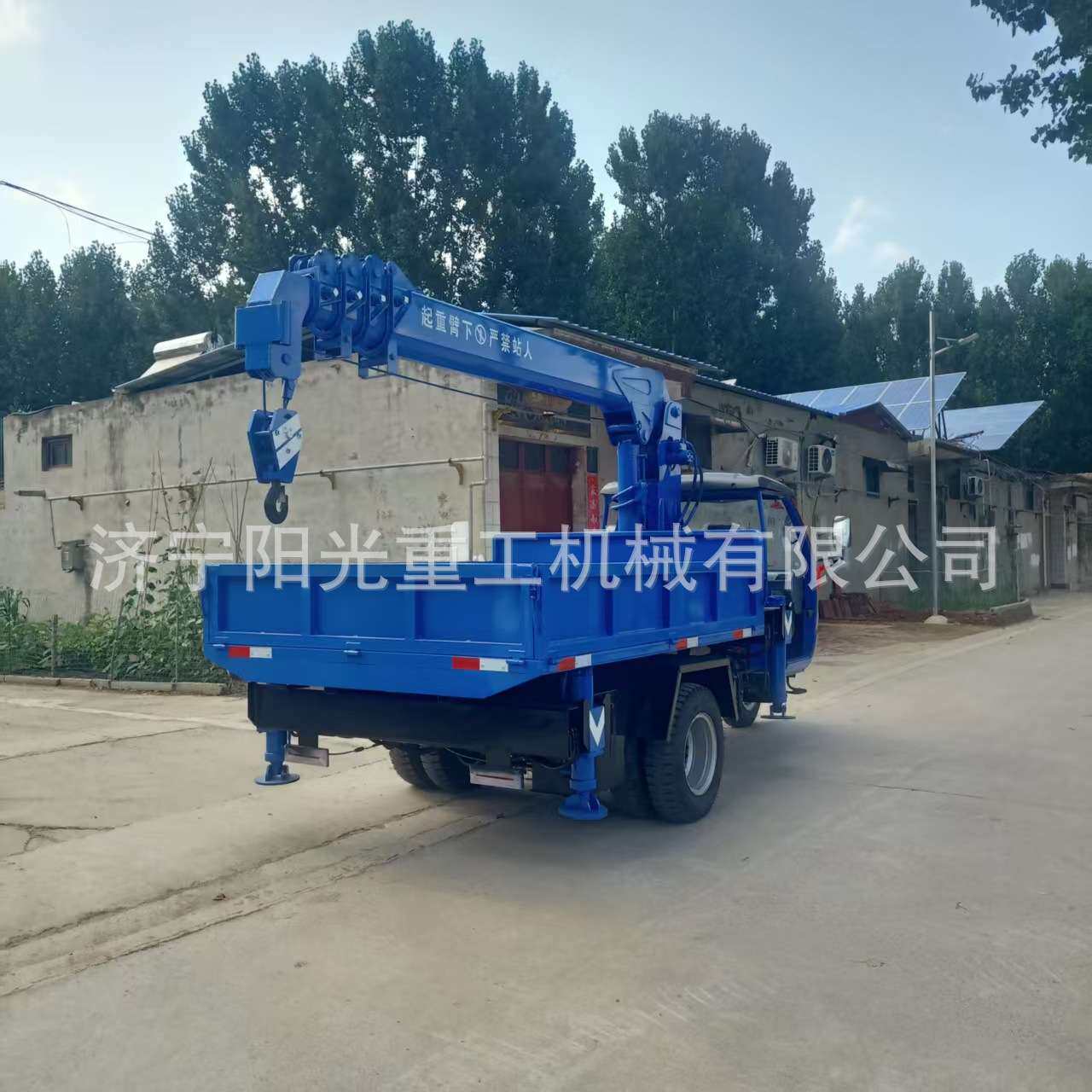 3吨5吨三轮随车吊起重机园林工程吊机农村建房农用三轮随车吊