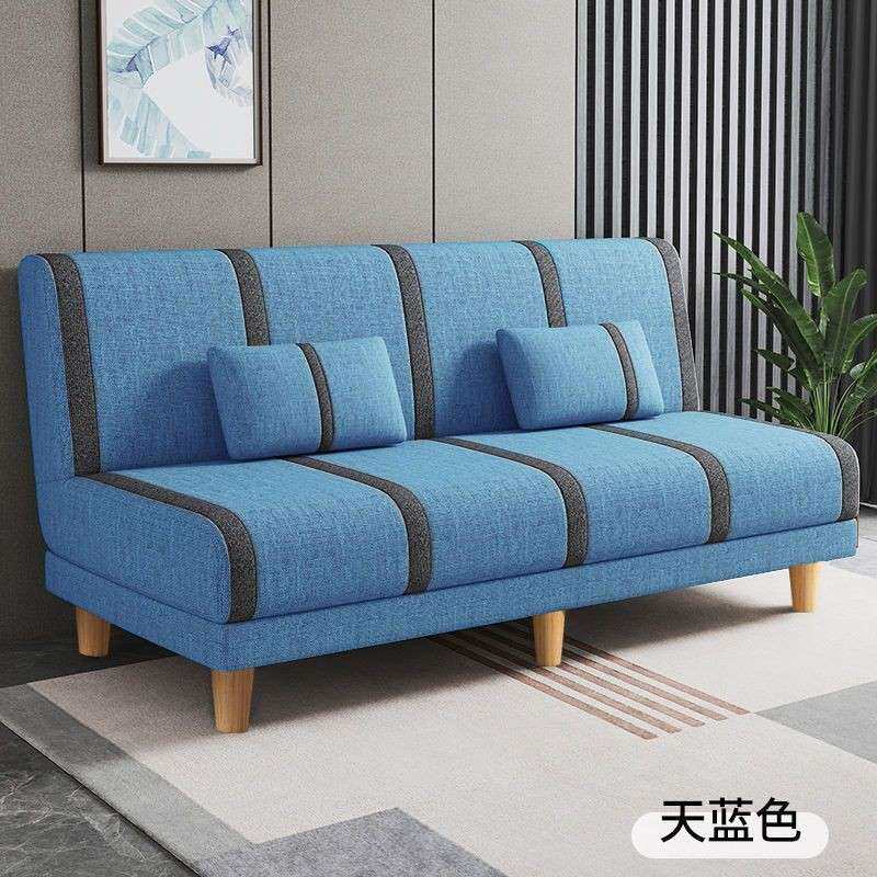 科技布简易沙发床可折叠一体两用懒人小户型出租屋卧室客厅