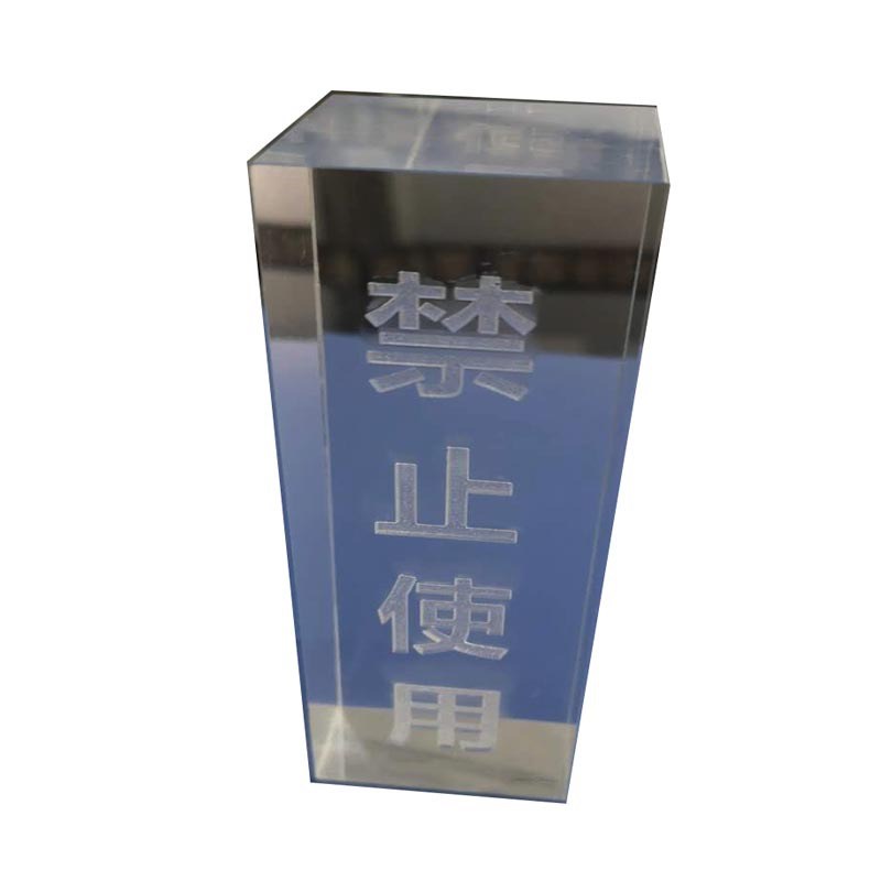 亚克力厚板台卡桌牌台签展示y牌有机玻璃透明板30毫米厚加工