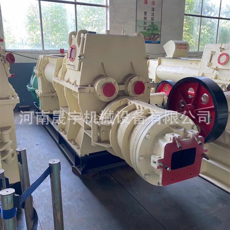 真空粘土砖机 页岩煤矸石双级真空J挤出机 红土多孔砖机