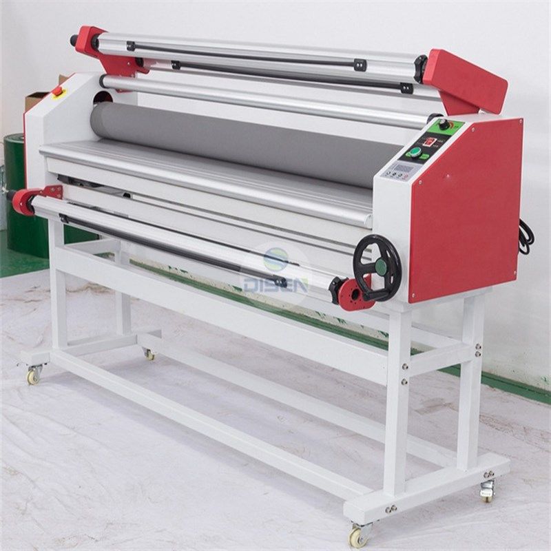 户内外写真广告画1600A全自动t低温覆膜机hot lamination machine