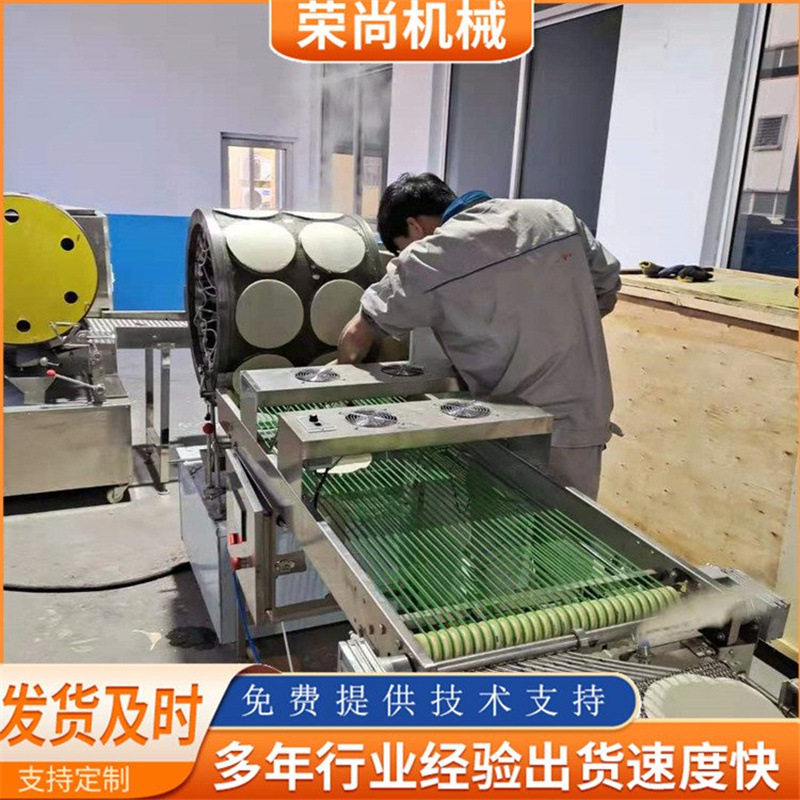 大型春卷皮设备 方形圆形春卷皮机 芒果千层蛋皮机