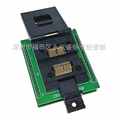 SSOP24转DIP IC51-0242-295-5 IC烧录座 测试T座 转换座 原装进口