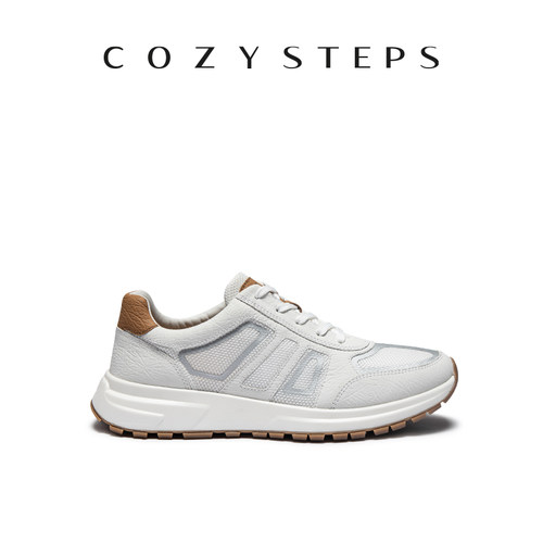 COZY STEPS健步鞋男女透气网面休闲鞋时尚百搭运动鞋