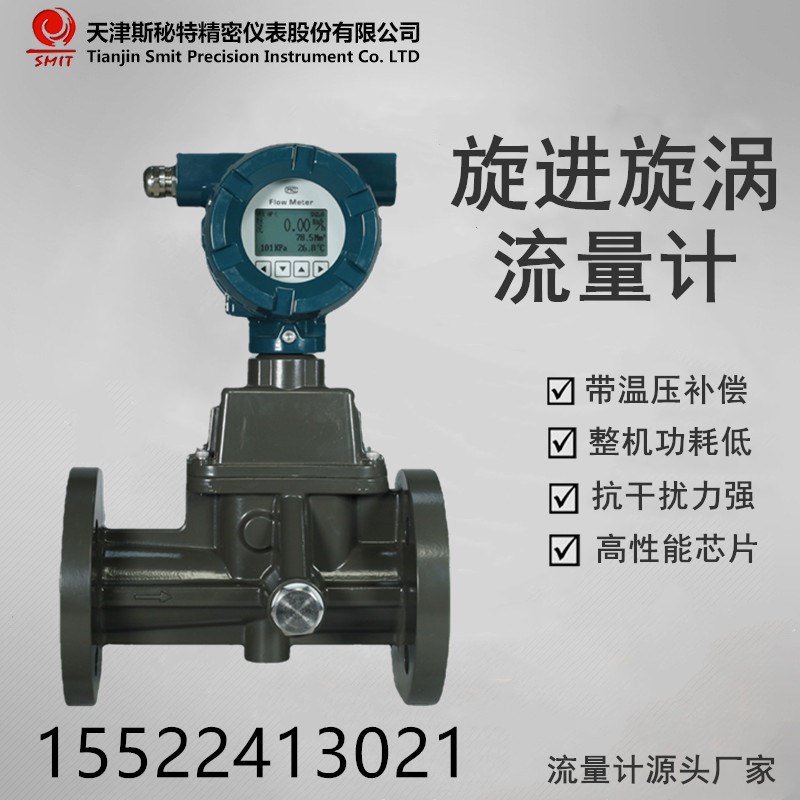 智能旋进旋涡流量计 气体流量计 天津斯秘特仪.表现货供应