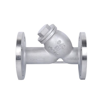 304不锈钢法兰y型过滤器 GL41W-16P滤水器 GDN150 100 80 50过滤