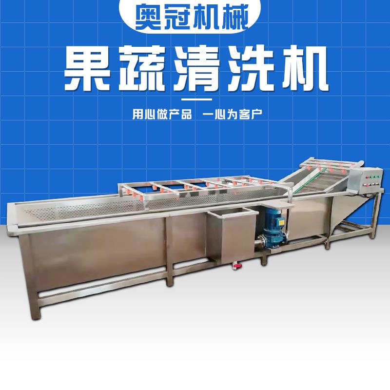东北刺老芽清洗漂烫焯水机 黄瓜香山野菜加工流水线 商用洗菜机