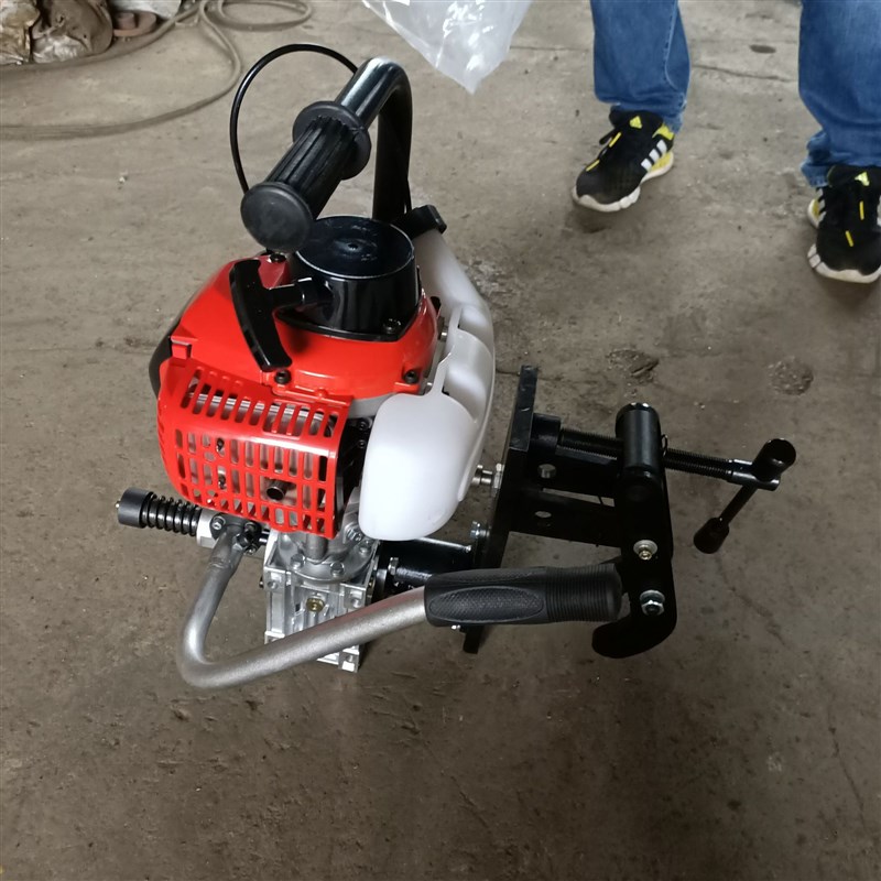 立式钢轨空心钻孔机便携式轨道打眼器铁H路工务维护专用钻轨器现