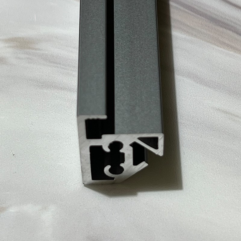 意式极简25置物架板发光玻璃层板LED感应灯 衣柜灯铝合金铝框隔板