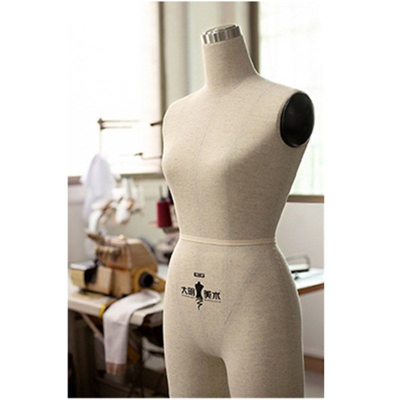 大明人台立体裁剪女服装模特道具女半身J模特衣架分腿版房模特插