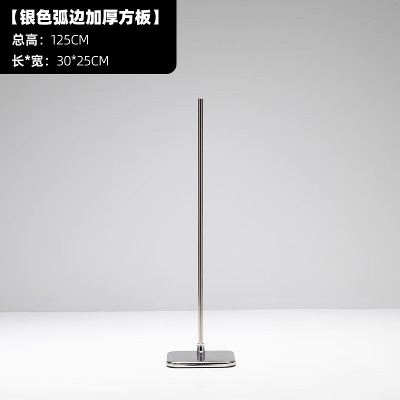 服装店儿童铁底座金银色加厚橱窗网红支架三角底V盘模特道具配件