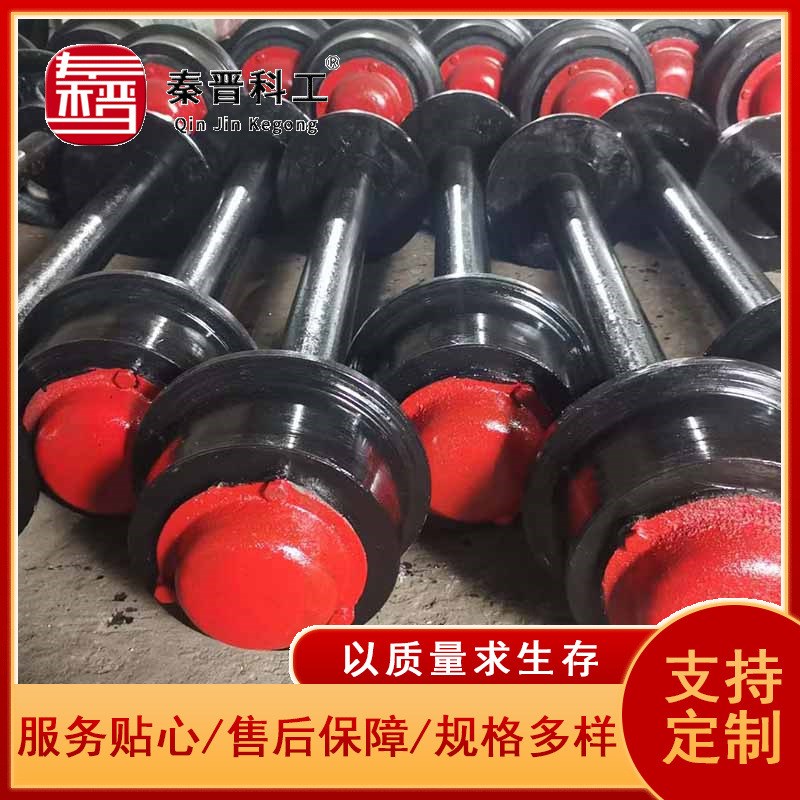 矿用矿车轮对 铁路承重u强轮对实心轨道轮 煤矿铸铁铸钢空心轮对
