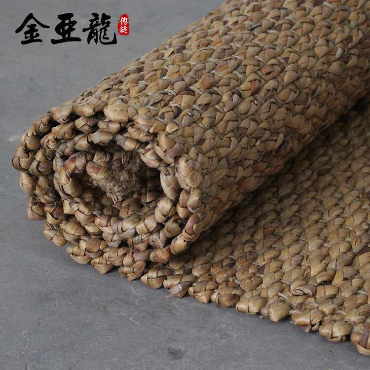 汗蒸毯草编 地毯水葫芦编织地垫客厅植物汗蒸席房垫汗蒸房地垫