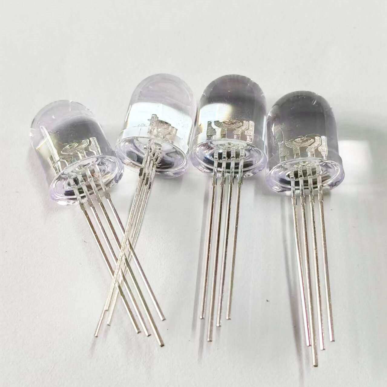 全彩LED灯珠10MMRGB共阴 共阳 发光二极管 10MM蓝绿红白黄灯珠