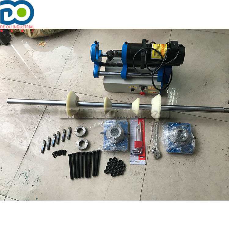 便携式挖机镗孔机 双圆柱导轨轴销孔维修机 同心孔工具