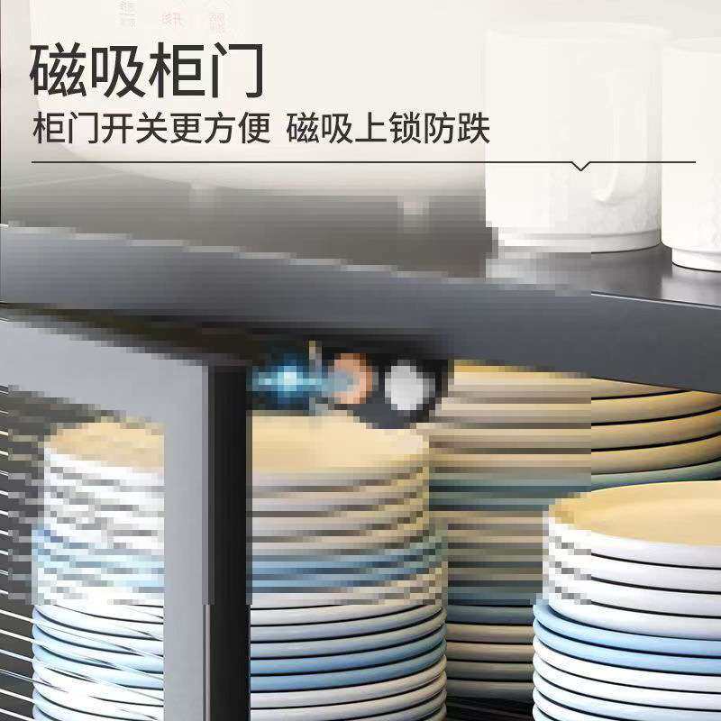 厨房袋盖碗柜家用放碗碟收纳篮台面筷盘子沥水置物盒储物沥水架