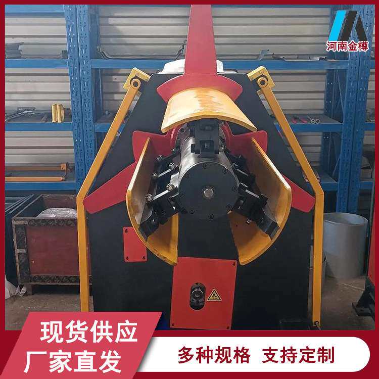 电动液压彩钢瓦开卷机 建筑材料金属材料收卷机 2-8吨送料架