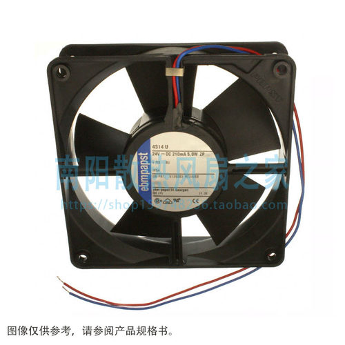 德国ebmpapst TYP 4314 U/S/R/M/G/NH/HVR/19 4374 12032风扇24V