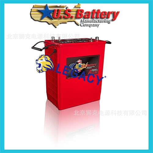 US蓄电池US AGM L16 6V414AH叉车 曲臂车 升降平台 免维护电池