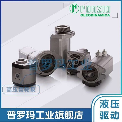 意大利罗茨RONZIO齿轮泵 01ZAG0811/16/21/26/32/37C408D N406D