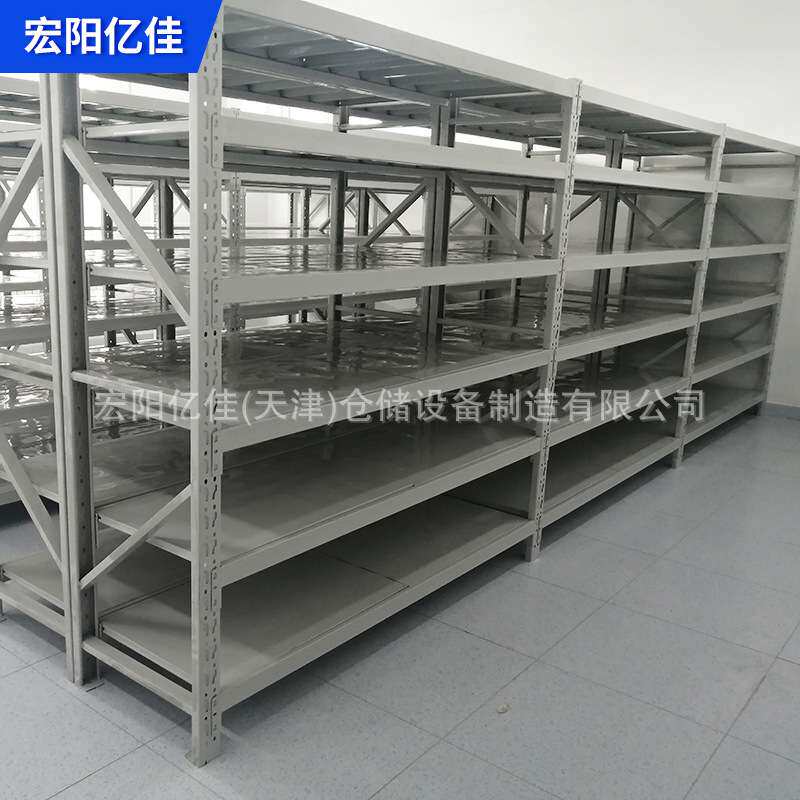 仓储货架可拆装标准仓库多层重型储物铁置物架中型加固冷轧钢加固