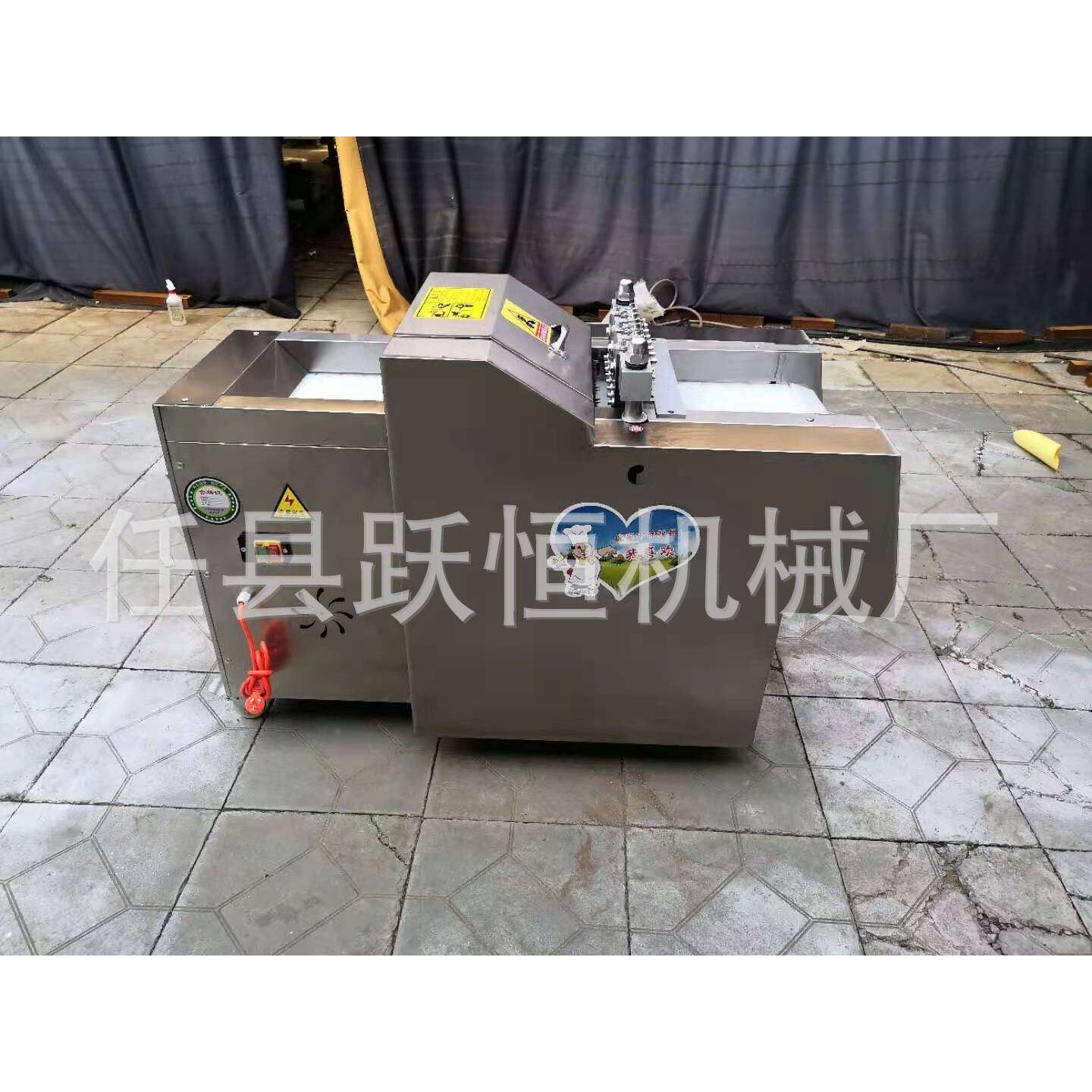 不锈钢冻肉切鸡块机全自动剁排骨 大骨头机 整鸡切丁机