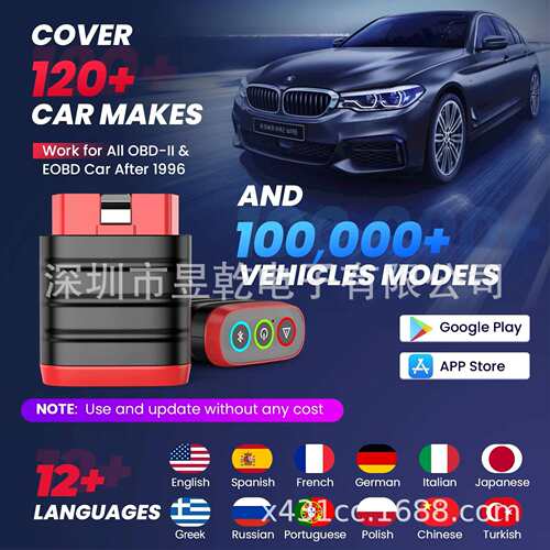 跨境  ThinkCar ThinkDiag mini OBD2 Scanner Car Diagnsotic