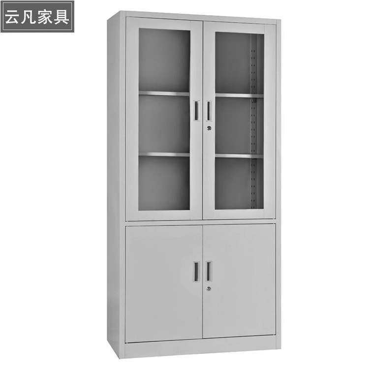 现代简约文件柜办公柜铁皮柜资料柜档案柜办公柜平开书柜