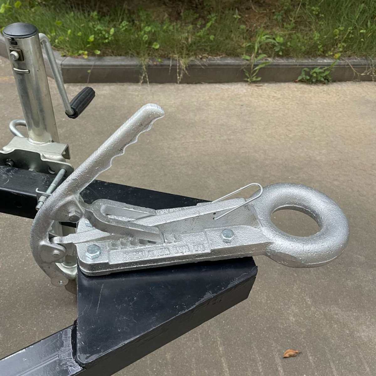 拖挂房车连接器澳式电刹耦合器手刹铸造牵引器挂钩拖车钩改装配件
