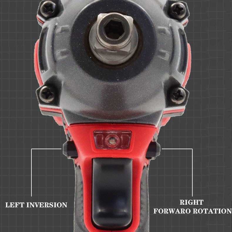 21V 电动扳手锂电充电扳手冲击汽车修脚手架子工木工套筒