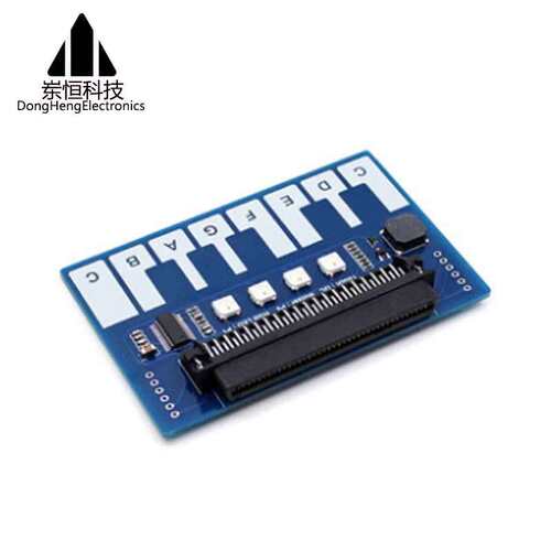 Micro:bit扩展板 迷你钢琴音乐扩展板 炫酷彩灯/蜂鸣器/按键