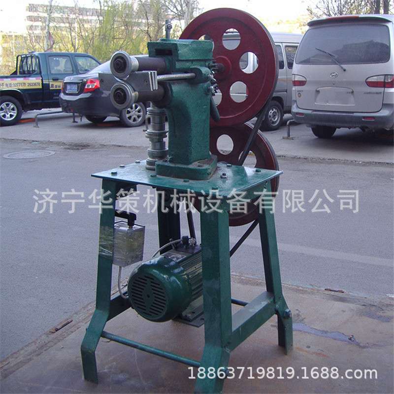济宁供应多功能电动起线机 保温材料铁皮压边机 SY15双轮电动压线