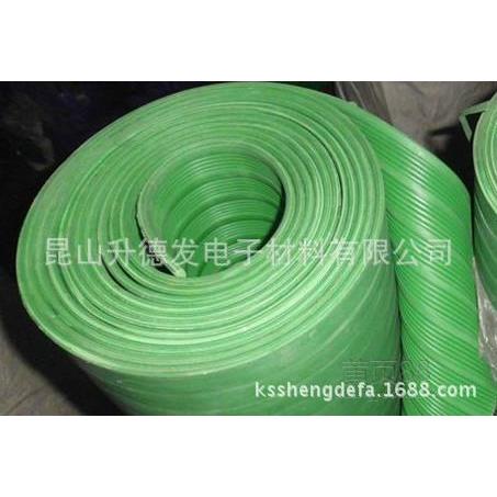 绿色防滑绝缘橡胶板 低压工业绝缘橡胶皮
