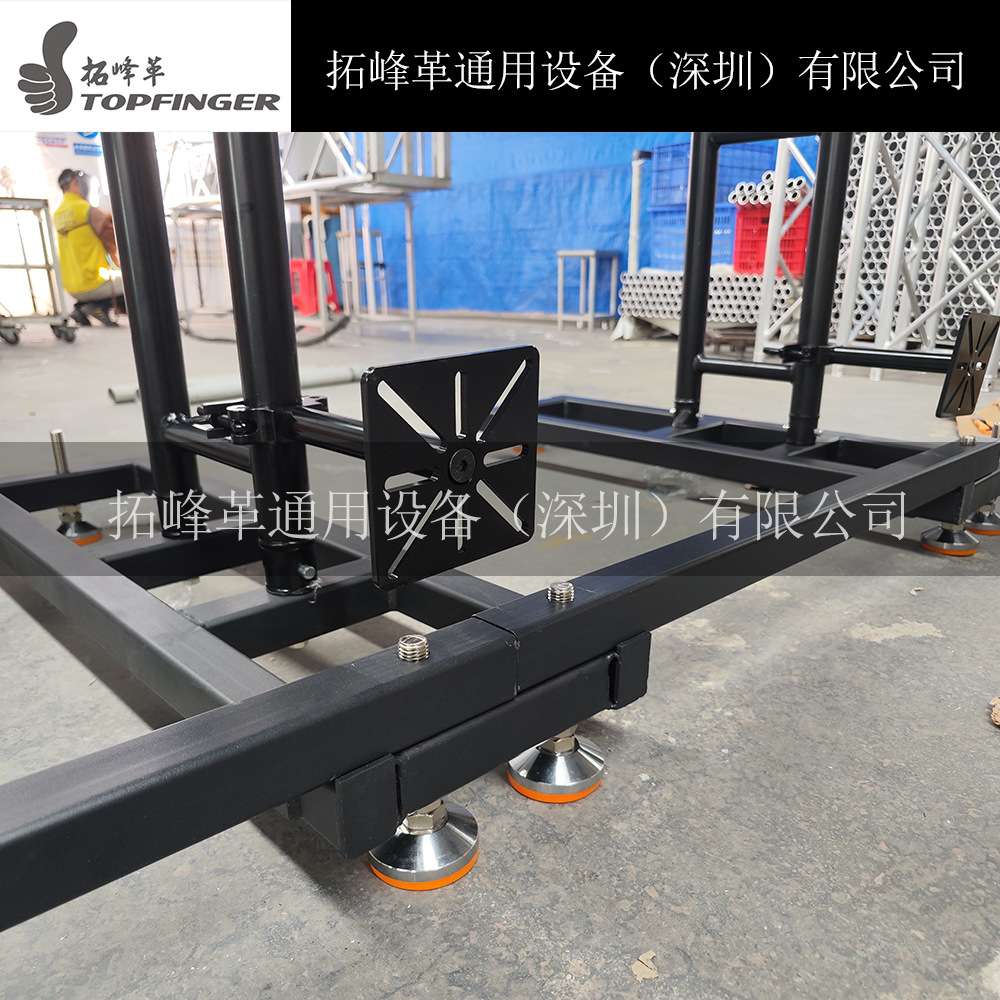 深圳厂家直销铝合金LED显示屏背景架快装支架户外移动舞台Truss架