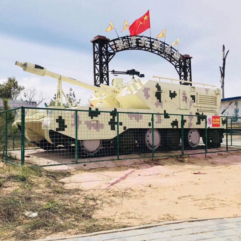 真人CS国防教育拓展基地大型99仿真坦克军事博物馆展览金属摆件