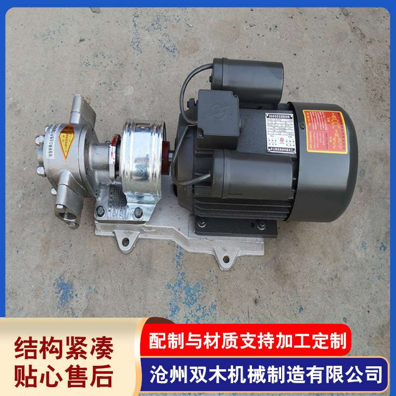 供应高温泵合金轮渣油泵不锈钢动植物油毛油泵价格厂家直发现货