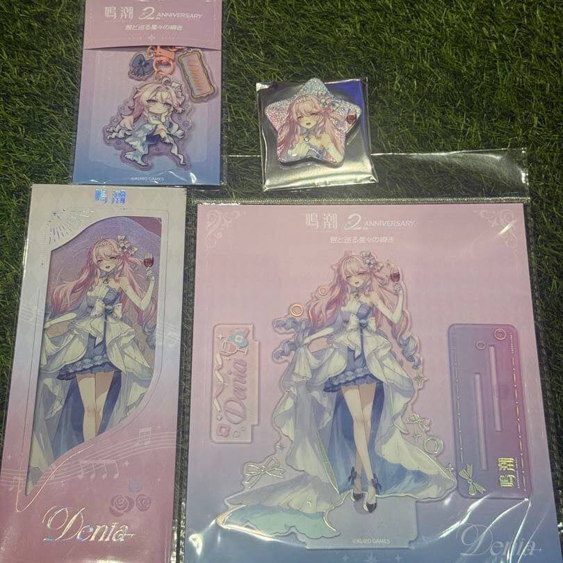 【限量促销】日谷 鸣潮二周年fes达妮娅亚克力立牌挂件吧唧原袋发图片