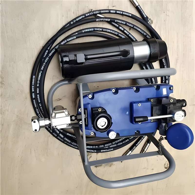 MQ29-400/63矿用锚索张拉机具 气动液压油泵锚索张拉机厂家
