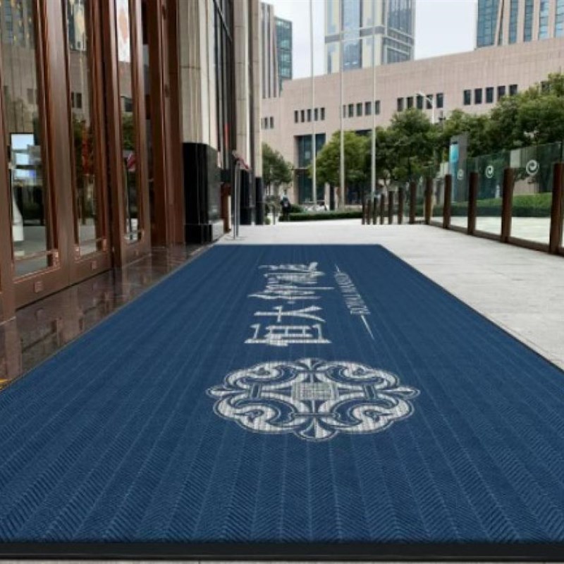 轮胎纹公司门口地毯酒店入户门地垫进门地垫商用迎宾户外logo地垫