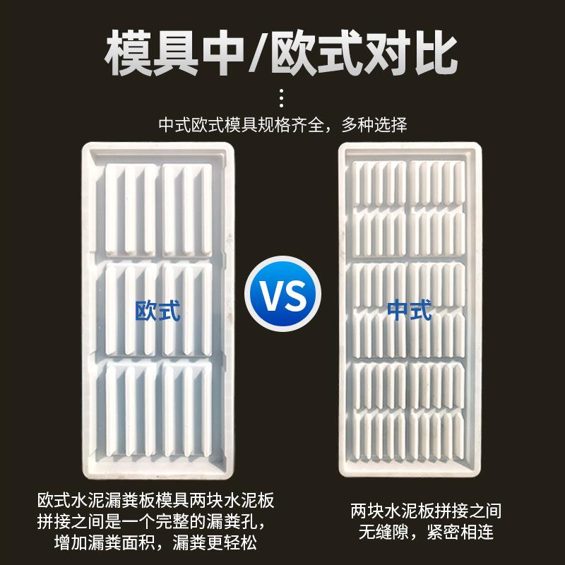 水泥漏粪板模具加厚中欧式猪圈猪用羊舍羊床板产床定位栏塑料模具